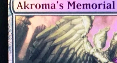Themed Playing Card - Akroma Anıtı/Akromas'ın İstekleri Özel M Proxy