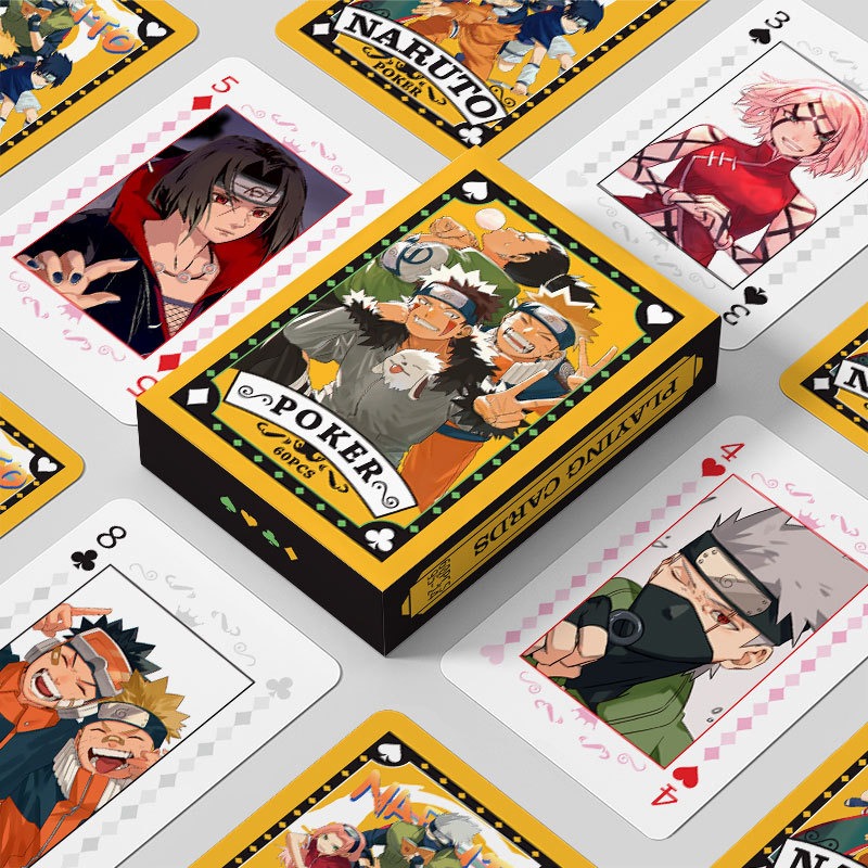 Themed Playing Card - Yeni karikatür kaplamalı kağıt oyun kartları