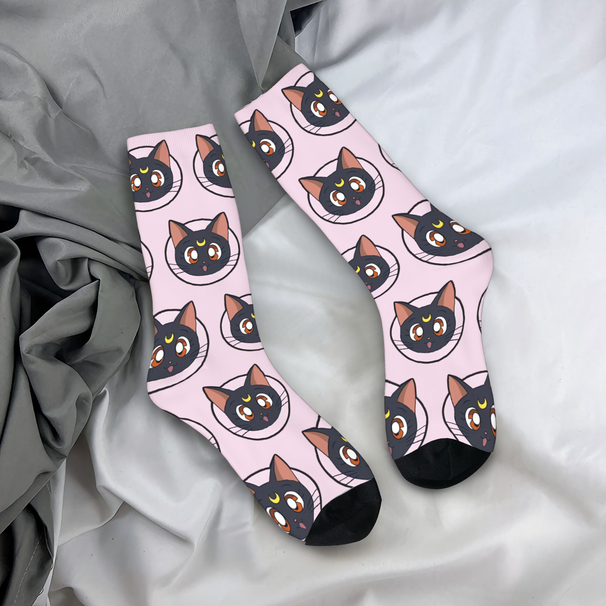 Anime Merchandise Dress - Trendy Unisex Mürettebat Çorap Sailors Moons