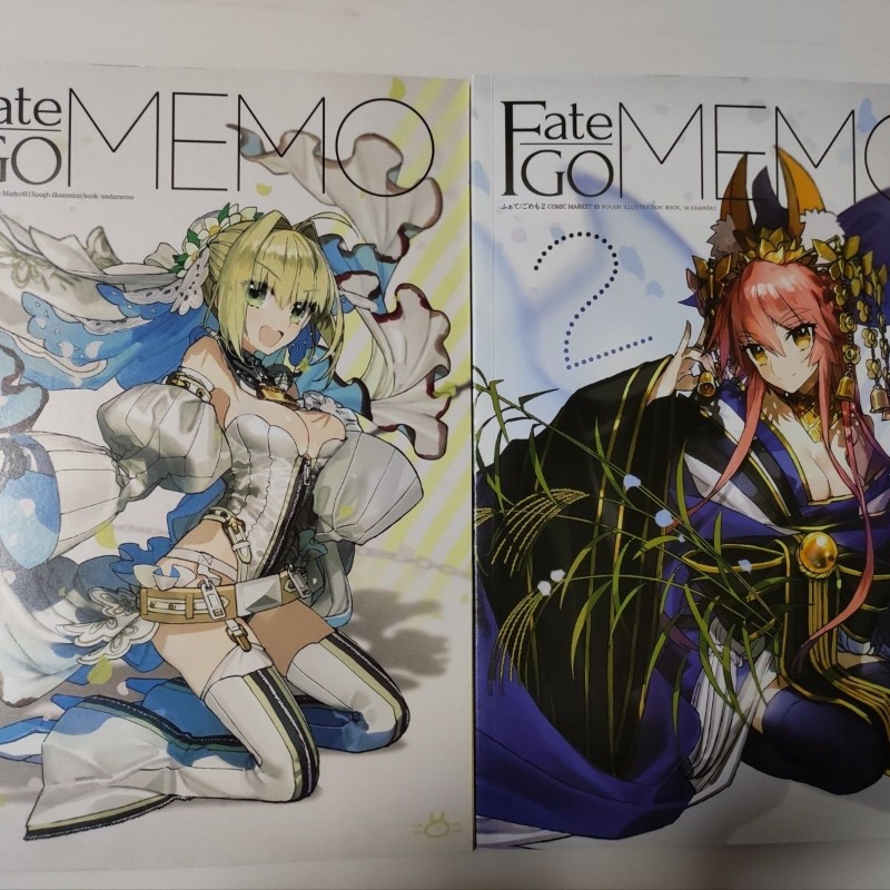 Fate Anime Merchandise - 2 kitap Fate GO MEMO 1