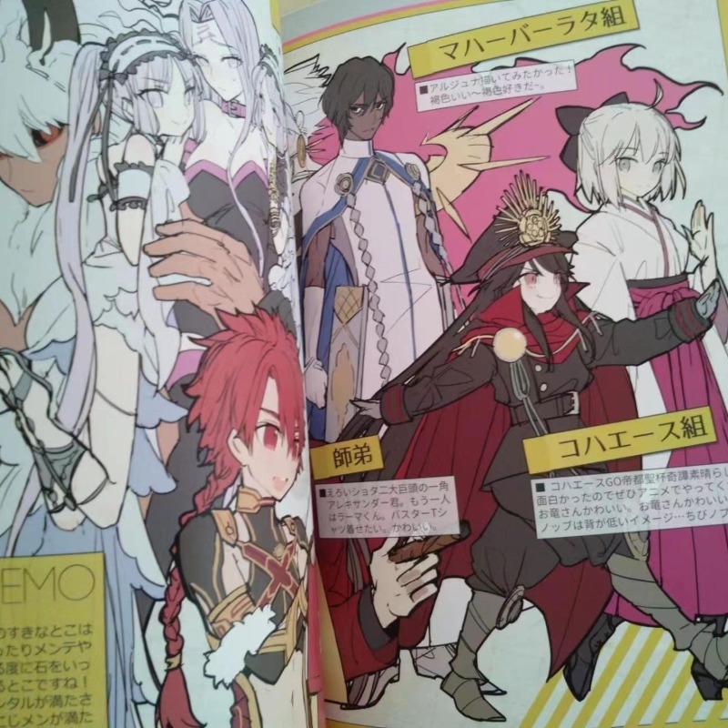 Fate Anime Merchandise - 2 kitap Fate GO MEMO 1