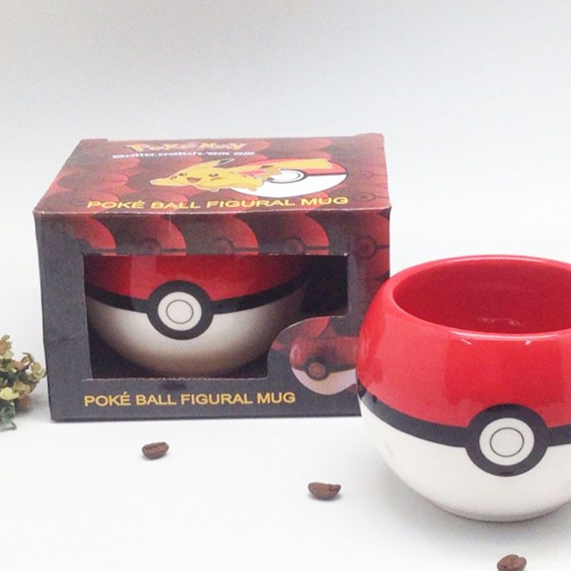 Anime Merchandise Mugs - Pokemon Poke Topu Seramik Kahve Kupa