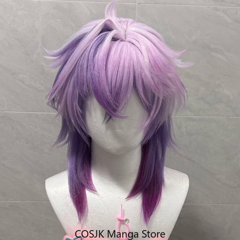 Cosplay Wig Colored - Oyun Genshin Impact Cosplay Peruk Durin