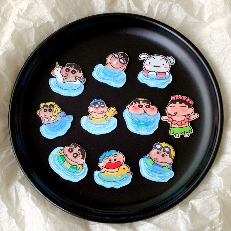 Anime Merchandise Mugs - Crayon Shin-chan Shiro Karikatür Sevimli Akrilik