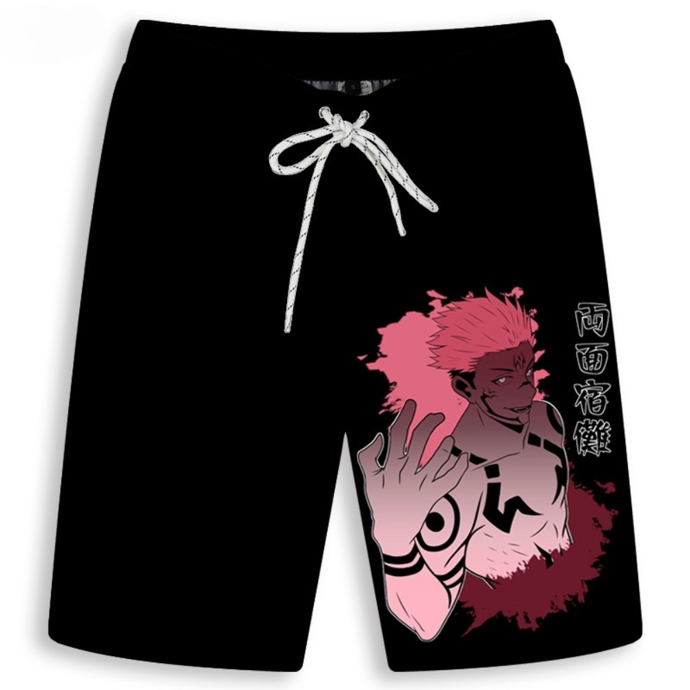 Erkek Gojo Satoru Baskılı Şort - Anime Merchandise Shop incelemesi ve fiyatı