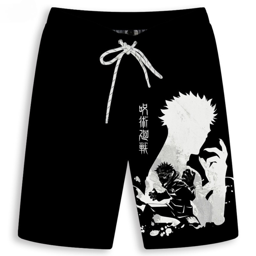 Erkek Gojo Satoru Baskılı Şort - Anime Merchandise Shop incelemesi ve fiyatı