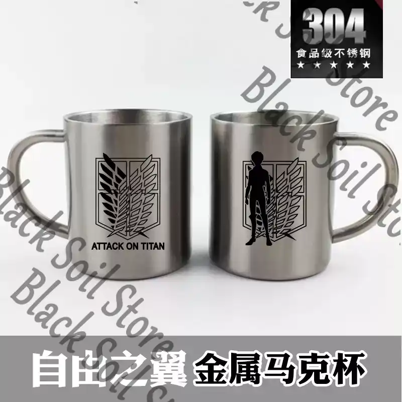 Anime Attack on Titan Levi Ack - Anime Merchandise Mugs incelemesi ve fiyatı