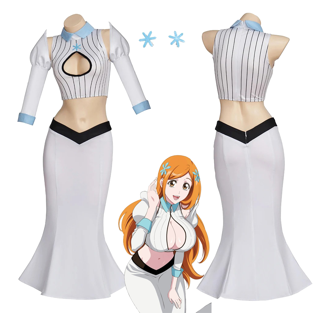 Anime Orihime Inoue Cosplay Ko - Anime Merchandise For Women incelemesi ve fiyatı