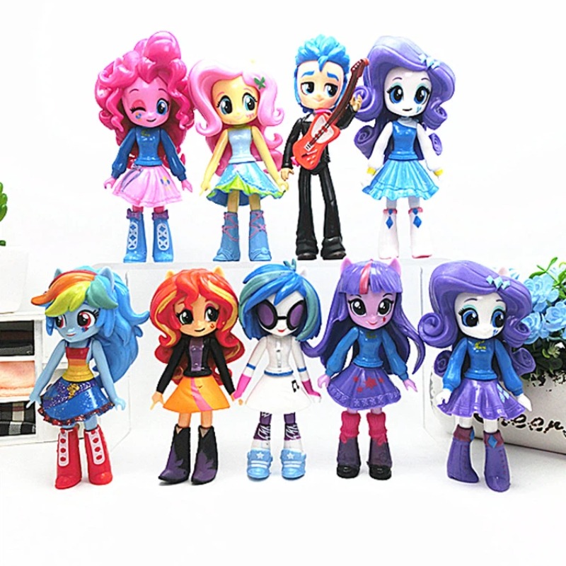 9 adet/takım Anime My Little P - Kotobukiya Bishoujo incelemesi ve fiyatı