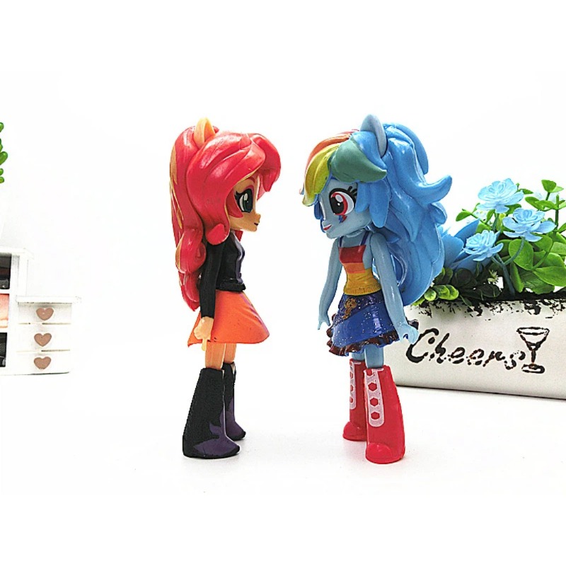 9 adet/takım Anime My Little P - Kotobukiya Bishoujo incelemesi ve fiyatı