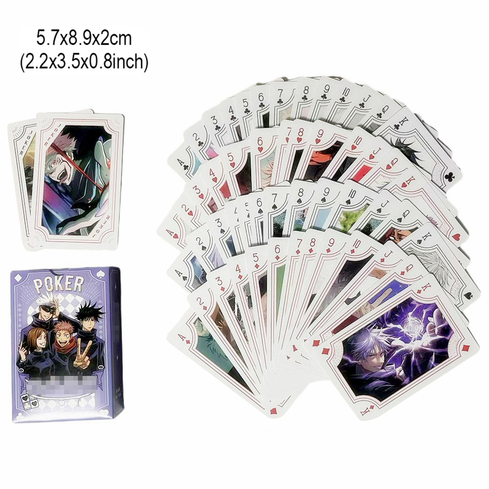 Jujutsu Kaisen Poker Kartları  - Themed Playing Card incelemesi ve fiyatı