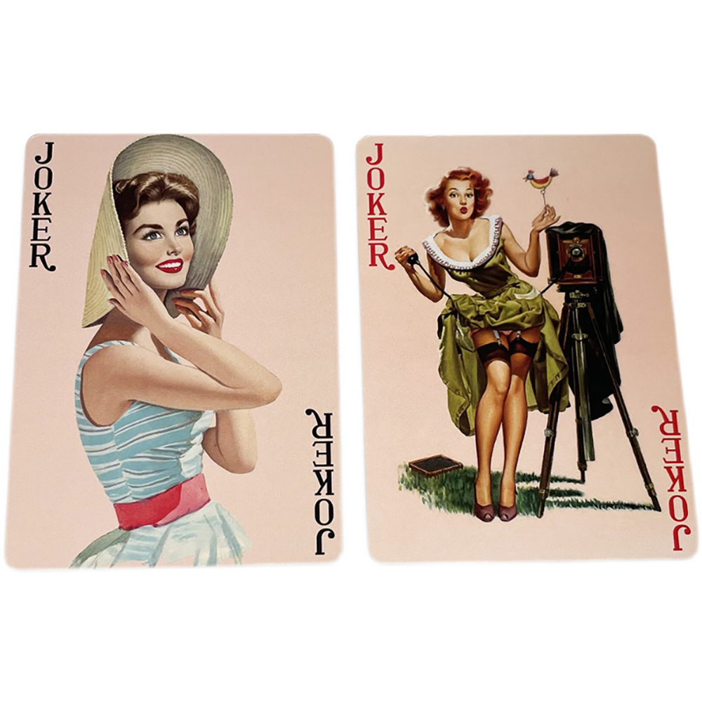 Amerikan Retro seksi güzel kad - Themed Playing Card incelemesi ve fiyatı